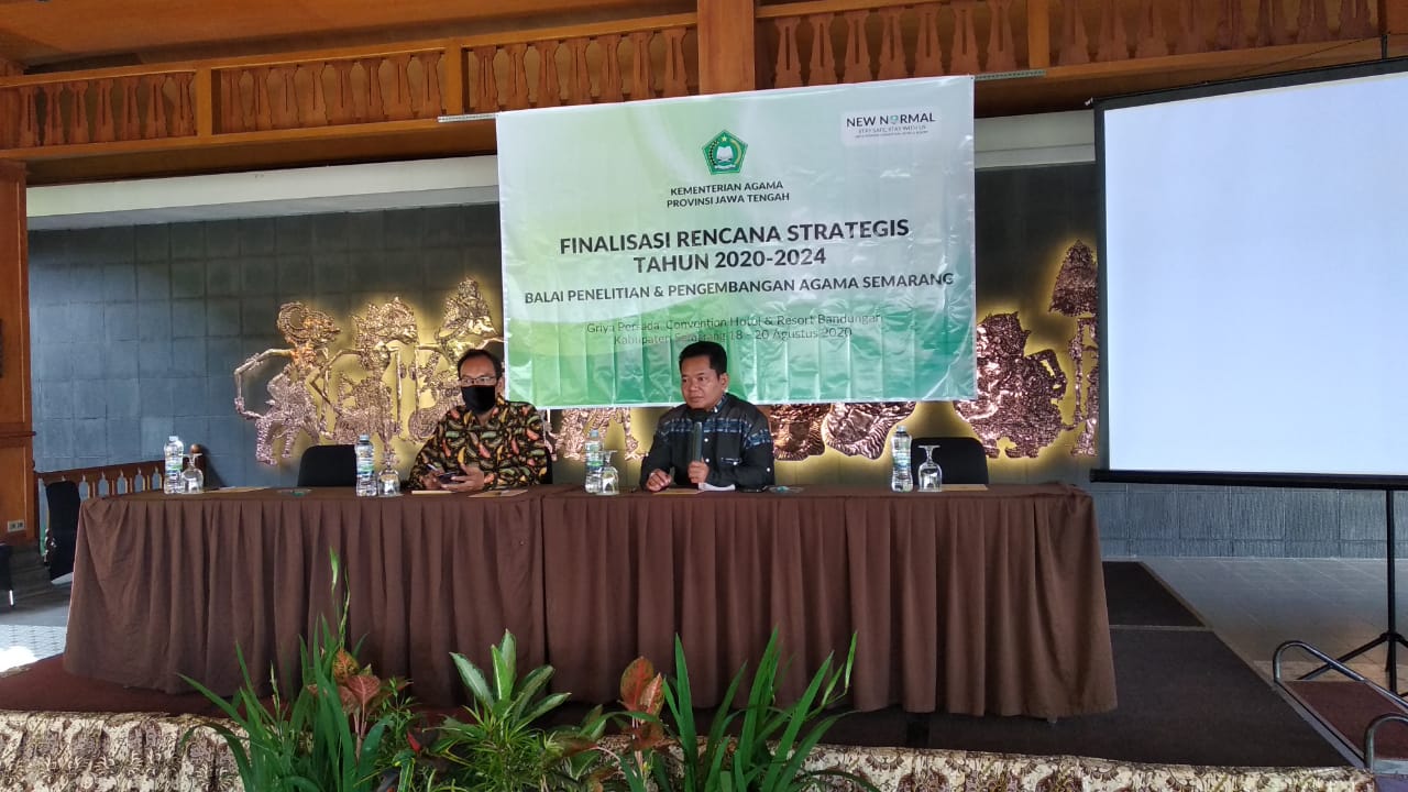 Rencana Strategis Balai Litbang Agama Semarang 2020 - 2024